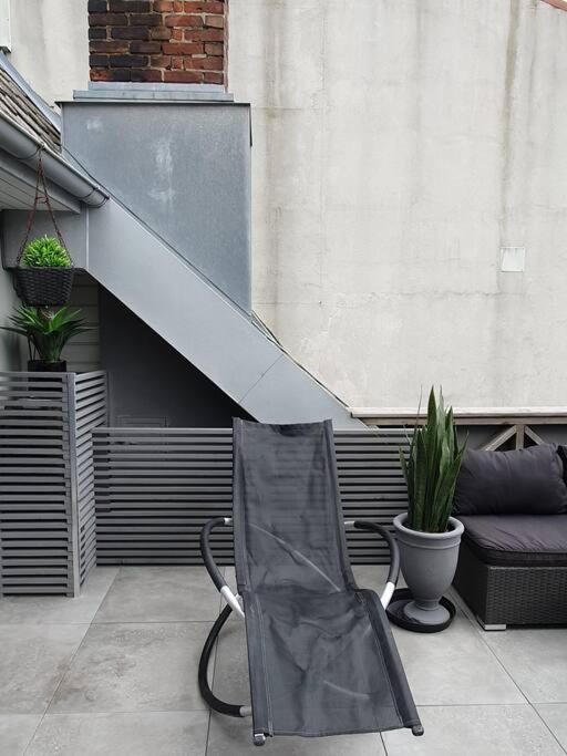 Modern Loftsleilighet 프레드릭스타드 외부 사진